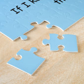 Gray Cat Teddy Bear Puzzle (Seite)