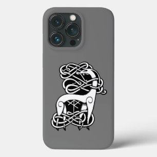 Gray Celtic/Nordic Reh Case-Mate iPhone Hülle