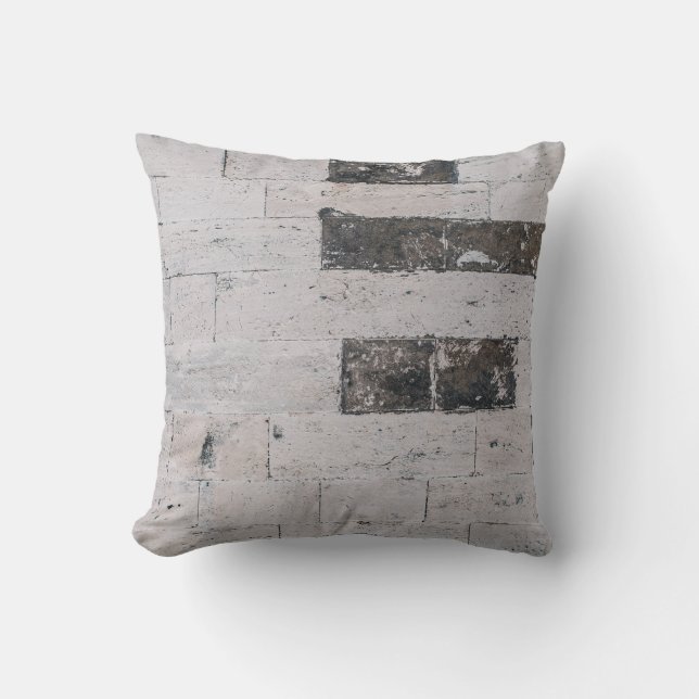 Gray cement wall kissen (Vorderseite)
