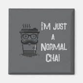 Gray Chai Magnet Hipster Kaffeepulver (Vorne)