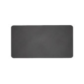 Gray Chalkboard Background Black Chalk Board Adressaufkleber (Vorne)
