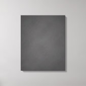 Gray Chalkboard Background Black Chalk Board Leinwanddruck (Vorderseite)