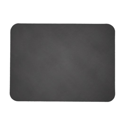 Gray Chalkboard Background Black Chalk Board Magnet (Horizontal)