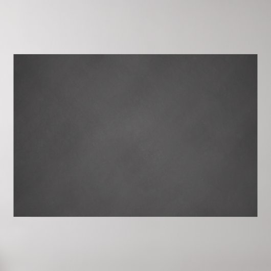 Gray Chalkboard Background Black Chalk Board Poster (Vorne)