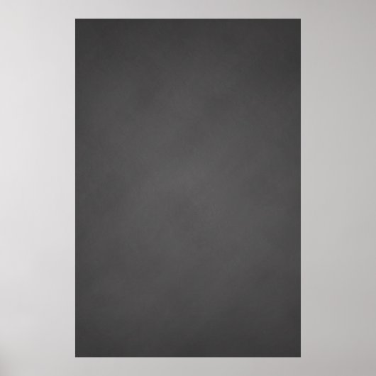 Gray Chalkboard Background Black Chalk Board Poster (Vorne)