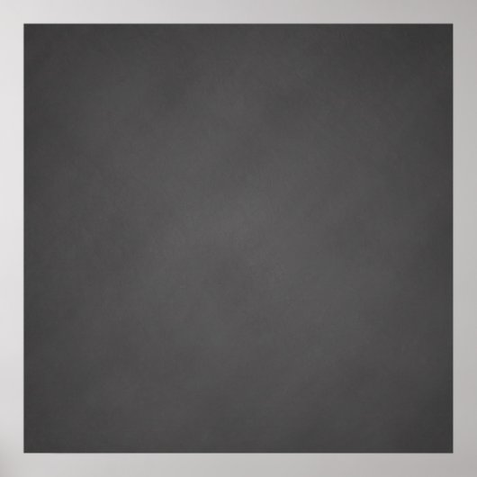 Gray Chalkboard Background Black Chalk Board Poster (Vorne)
