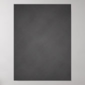 Gray Chalkboard Background Black Chalk Board Poster (Vorne)