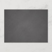 Gray Chalkboard Background Black Chalk Board Postkarte (Vorderseite)