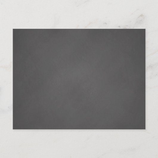 Gray Chalkboard Background Black Chalk Board Postkarte (Vorderseite)