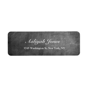 Gray Chalkboard Elegante Berufliche Kreation