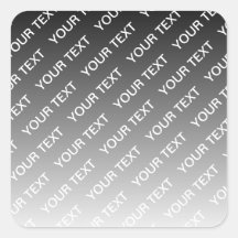 Gray (changeable color) Ombre & Text Pattern