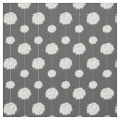 Gray Cheerleader Pom Pom Muster Stoff (Muster)