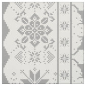Gray Christmas Strickpullover Stoff (Muster)