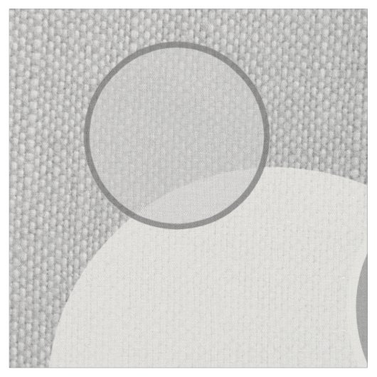 Gray Circle Pattern Stoff (Nahaufnahme)