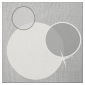 Gray Circle Pattern Stoff (Muster)