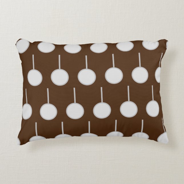 Gray Circles Dekokissen (Vorderseite)