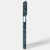 Gray Circuit Board Case-Mate iPhone Hülle (Rückseite / Rechts)