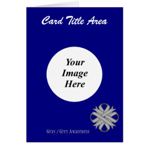 Gray Clover Ribbon Template by Kenneth Yoncich