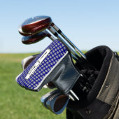 Gray Clover Ribbon von Kenneth Yoncich Golf Headcover (In Situ)