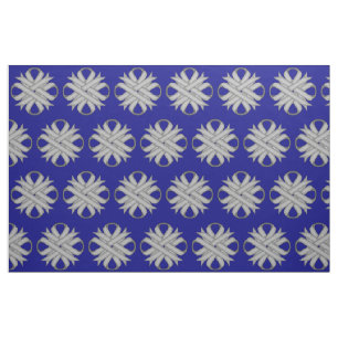 Gray Clover Ribbon von Kenneth Yoncich Stoff
