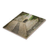 Gray Cobblestone Street, Frankreich Fliese (Seite)