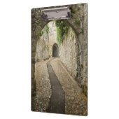 Gray Cobblestone Street, Frankreich Klemmbrett (Links)