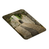 Gray Cobblestone Street, Frankreich Magnet (Rechte Seite)