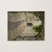 Gray Cobblestone Street, Frankreich Puzzle (Horizontal)