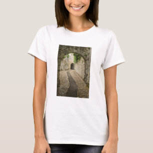 Gray Cobblestone Street, Frankreich T-Shirt