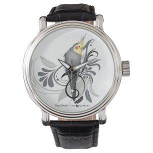 Gray Cockatiel Armbanduhr