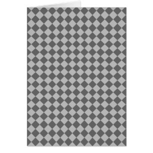 Gray Combination Diamond Pattern von Shirley Taylo