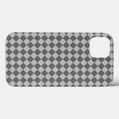 Gray Combination Diamond Pattern von Shirley Taylo Case-Mate iPhone Hülle (Rückseite (Horizontal))