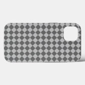 Gray Combination Diamond Pattern von Shirley Taylo Case-Mate iPhone Hülle (Rückseite (Horizontal))