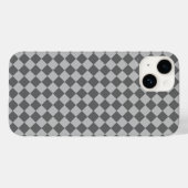 Gray Combination Diamond Pattern von Shirley Taylo Case-Mate iPhone Hülle (Rückseite (Horizontal))