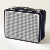 Gray Combination Diamond Pattern von STaylor Metall Brotdose (Rückseite)