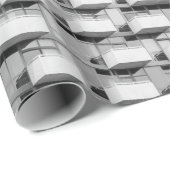 Gray concrete building geschenkpapier (Rolleneckpunkt)