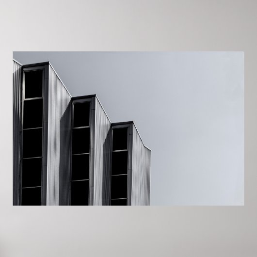 GRAY CONCRETE BUILDING POSTER (Vorne)