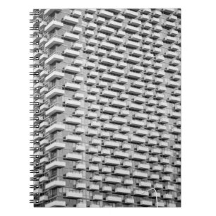 GRAY CONCRETE GEBÄUDE NOTIZBLOCK