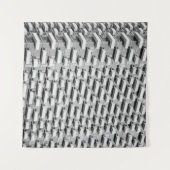 GRAY CONCRETE GEBÄUDE WANDTEPPICH (Vorderseite (Horizontal))