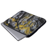 GRAY CONCRETE WALL LAPTOPSCHUTZHÜLLE (Vorne Knopf)