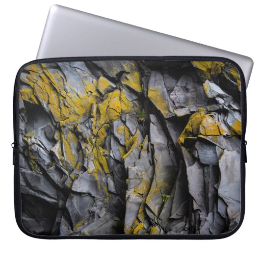 GRAY CONCRETE WALL LAPTOPSCHUTZHÜLLE (Vorderseite)