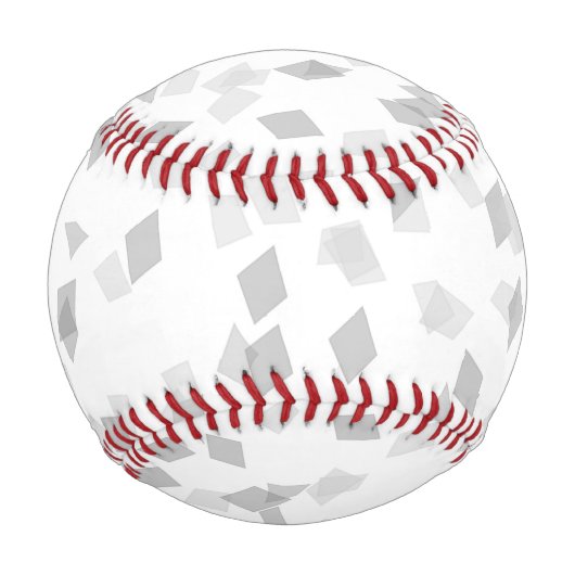 Gray Confetti Baseball (Vorderseite)