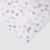 Gray Confetti Seidenpapier (Detail)