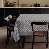 Gray Coral Peach Tableclout zum Abendessen Tischdecke