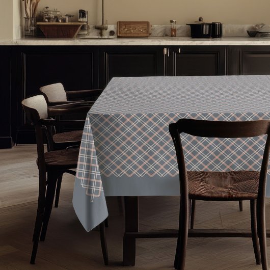 Gray Coral Peach Tableclout zum Abendessen Tischdecke
