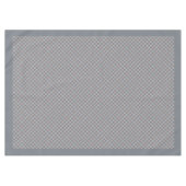 Gray Coral Peach Tableclout zum Abendessen Tischdecke (Vorderseite (Horizontal))