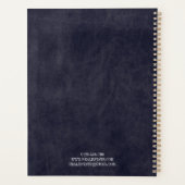 Gray Custom 2025 Firmenlogo Simple Office Planer (Rückseite)