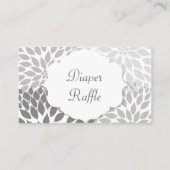 Gray Dahlia Diaper Gewinnspiel, U CUSTOMIZE IT! Begleitkarte (Rückseite)