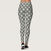 Gray Daisy Women's Leggings (Rückseite)