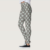Gray Daisy Women's Leggings (Links)